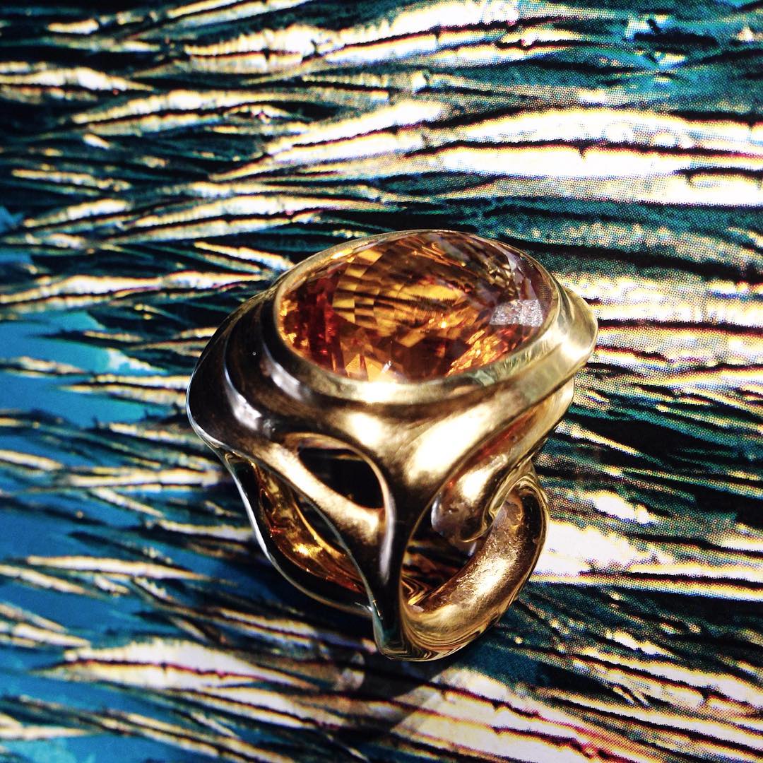 finejewellery ring gold gemstones oneofakind atelier oneofakind love lovemywork accessories instajewelry instamood  instagood mystery earth nature organic artsy sun ocean light