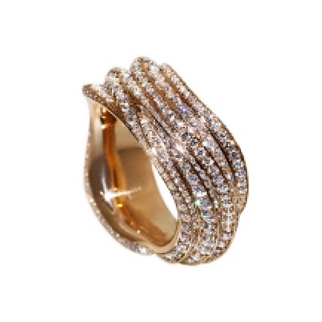 finejewelry ring gold diamonds high shine floating waves rays elegant luxury  energy atelier munich handcrafted oneofakind instajewelry instagood haveaniceday